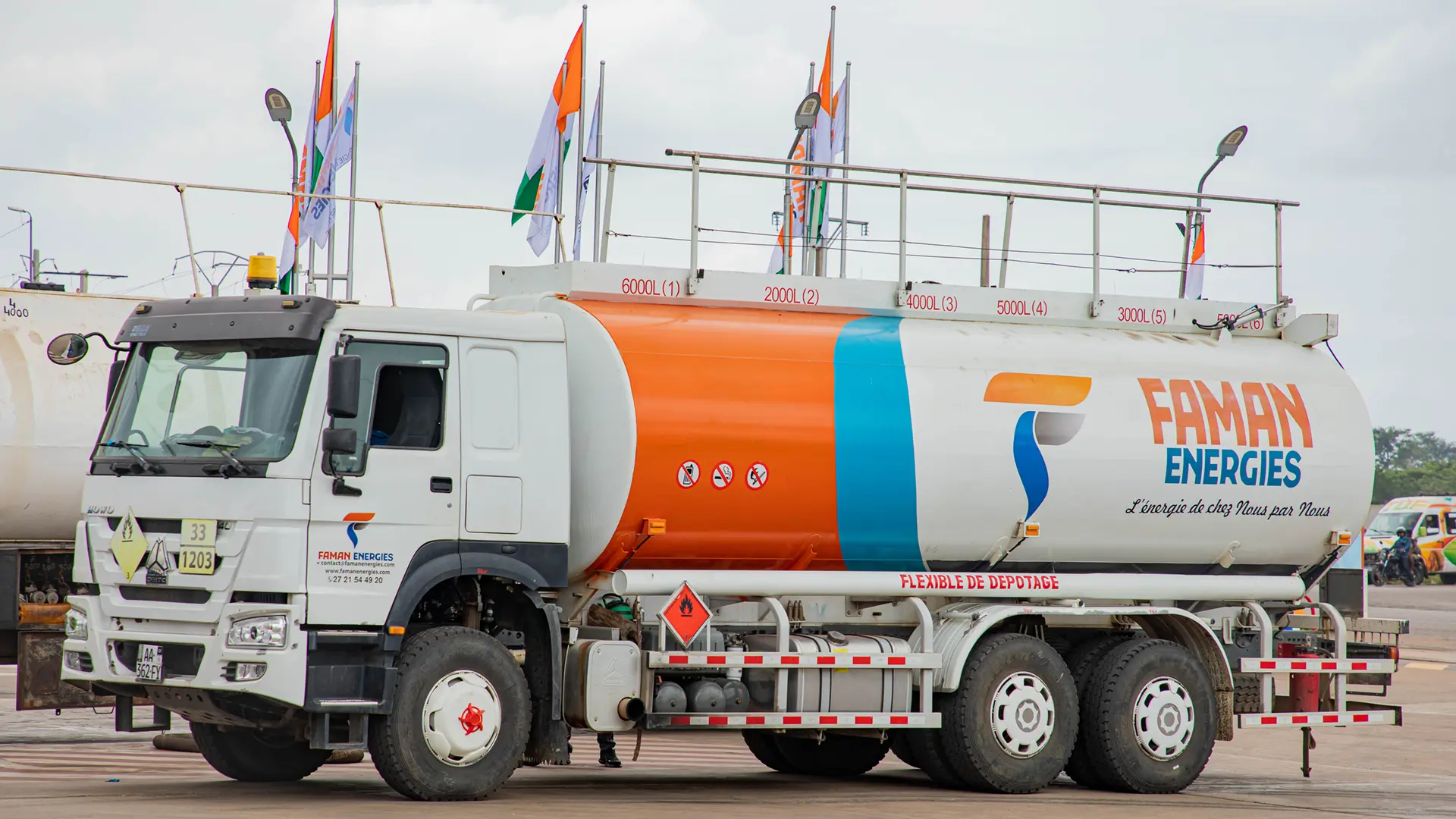 Camion-citerne FAMAN ENERGIES